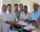 MLA Lobo distributes cheques to beneficiaries under self reliance loan scheme